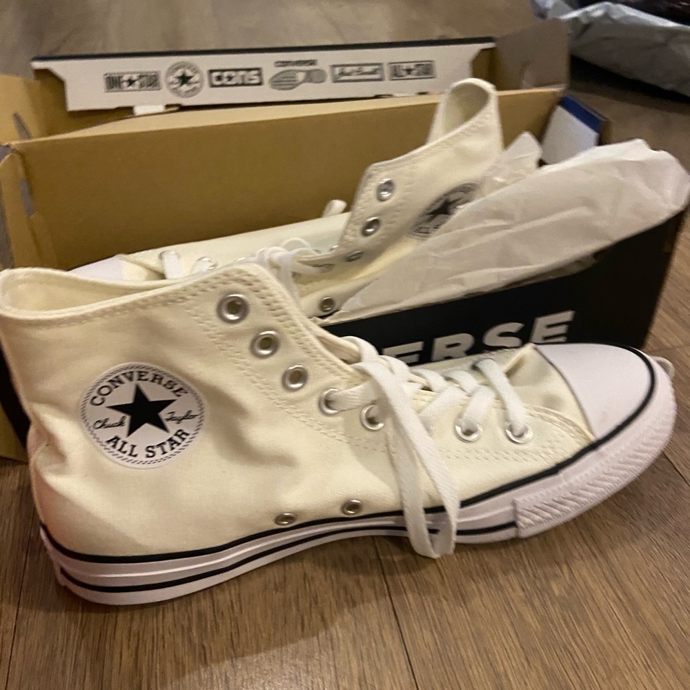 Converse all star smile high top sneakers